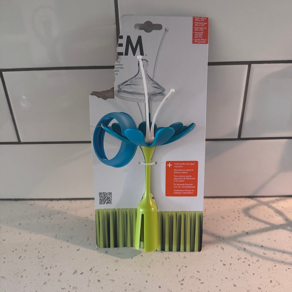 Boon Stem Blue Flower‎ Drying Rack Accessory for Grass Lawn Patch B11339 NIP